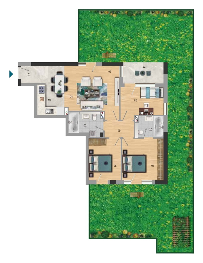 A3-F-L7 alaprajz