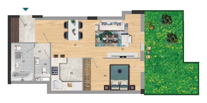A4-F-L4 alaprajz